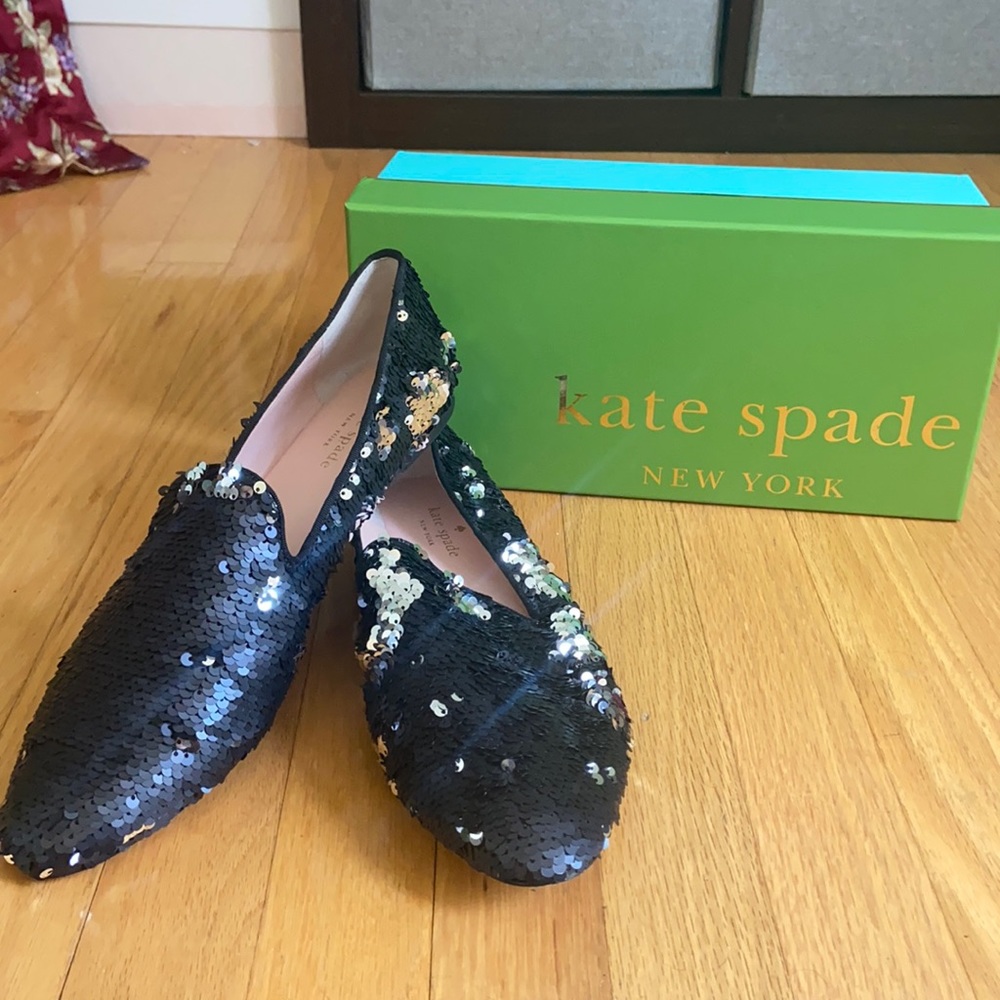 Kate Spade Sequin Flat